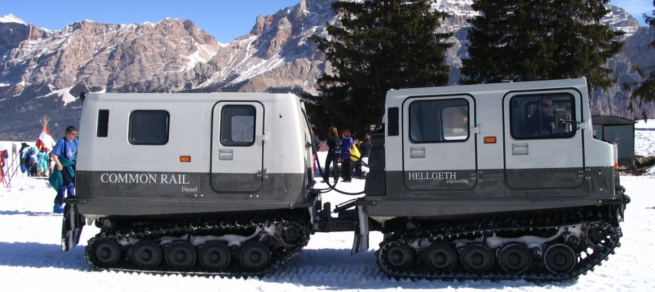 Hagglunds on Ski Mountain